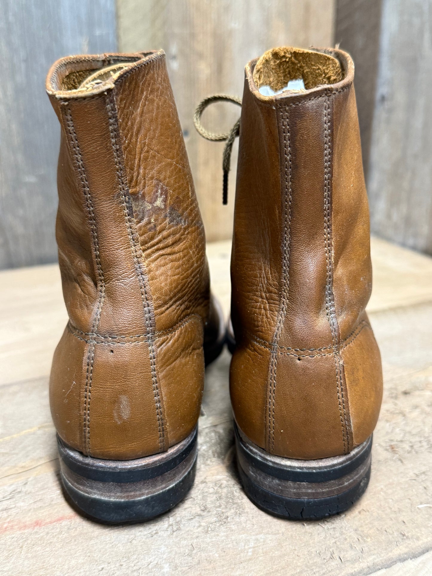 CHILD'S BOOTS, Vintage, Leather