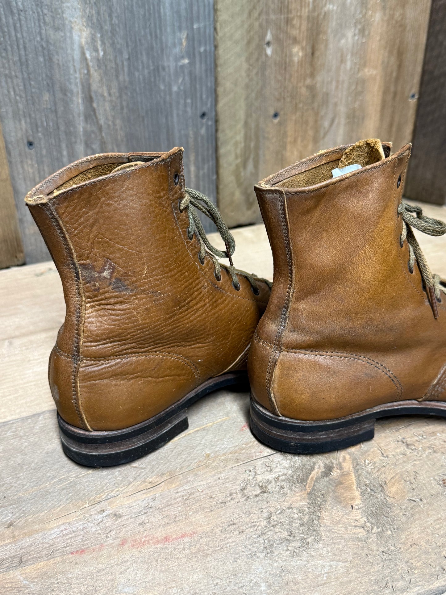 CHILD'S BOOTS, Vintage, Leather