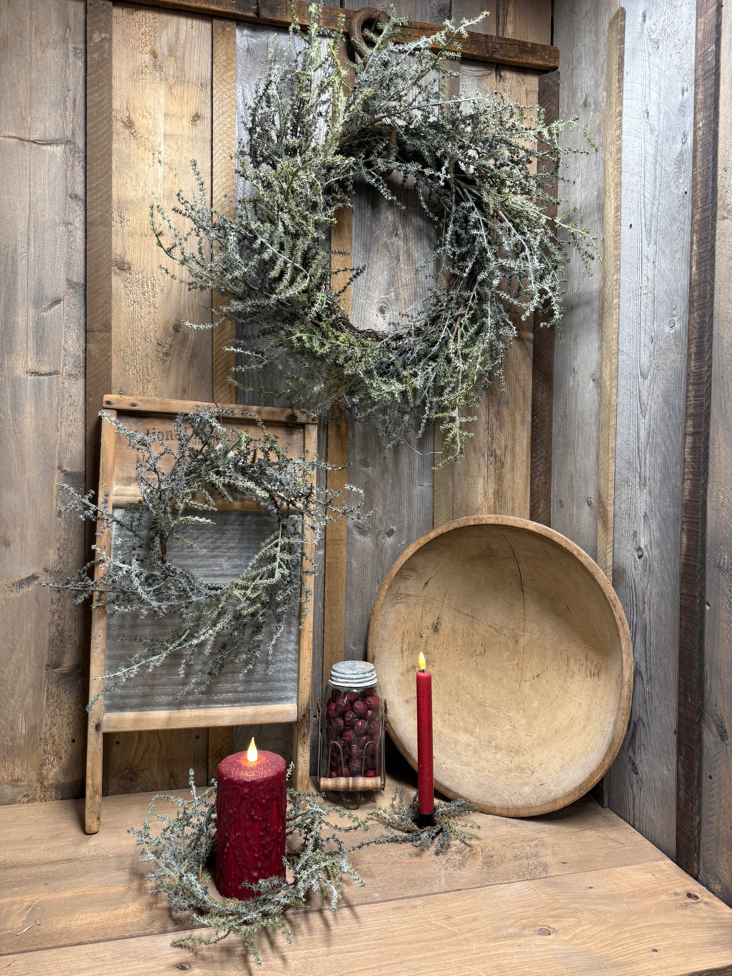 Wreath, 28", RUSSIAN THISTLE