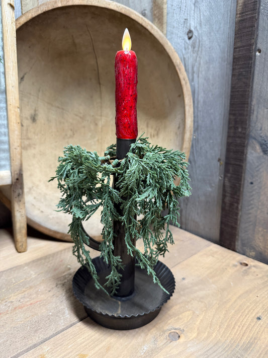 Mini Candle Ring, 1.5", DARK GREEN JUNIPER