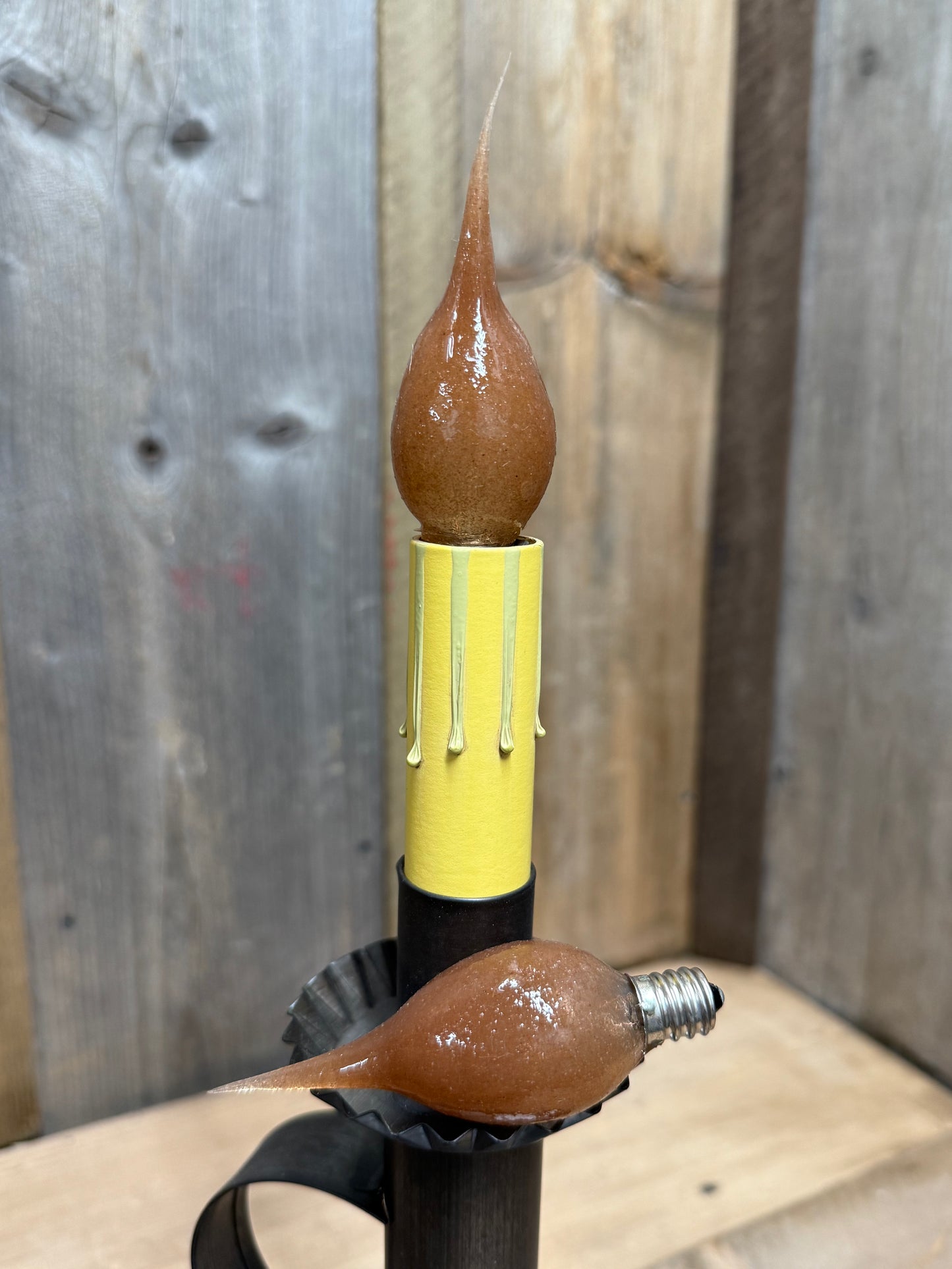 Bulbs, 2 Pack, Hand Dipped Silicone, RUSTIC