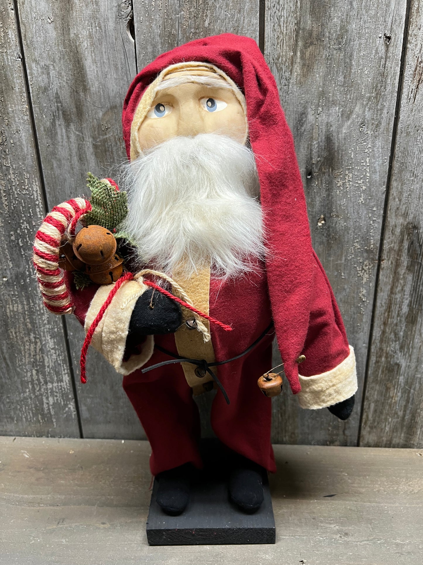 Standing Santa, 18", UNION SUIT