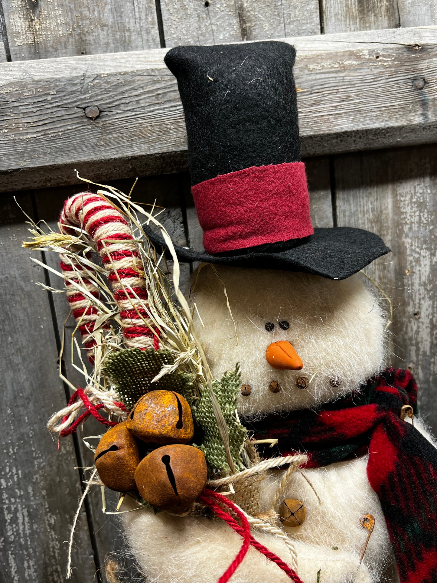 SNOWMAN STOCKING, 33", Hanging