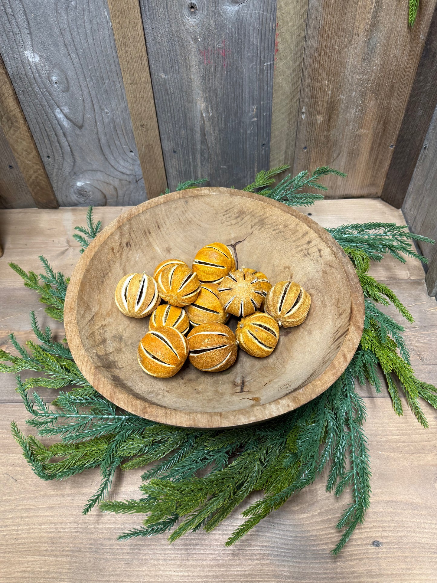 Wreath, 21” Overall, FRESH TOUCH NORFOLK PINE