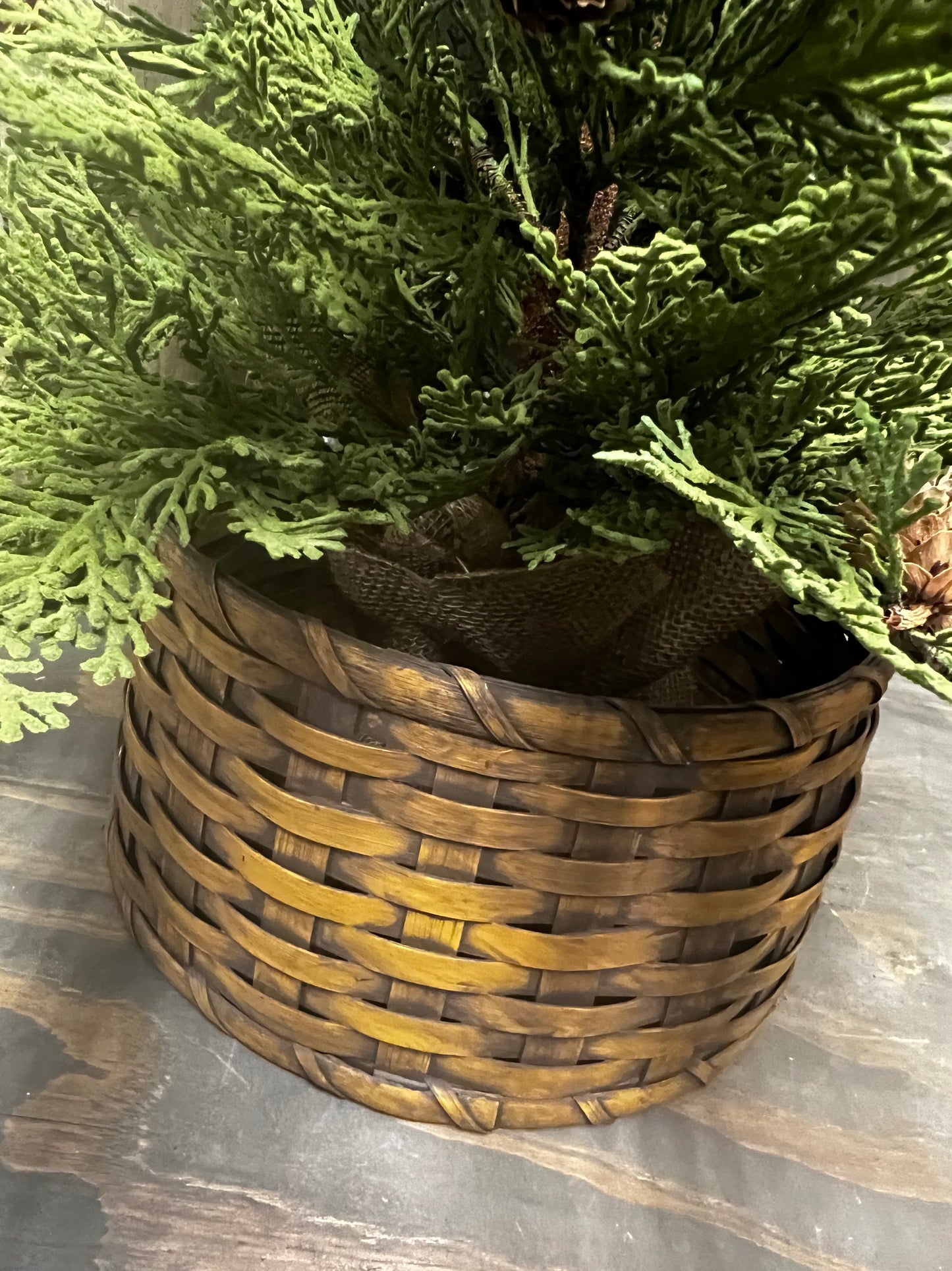 Tree Skirt Basket, LARGE