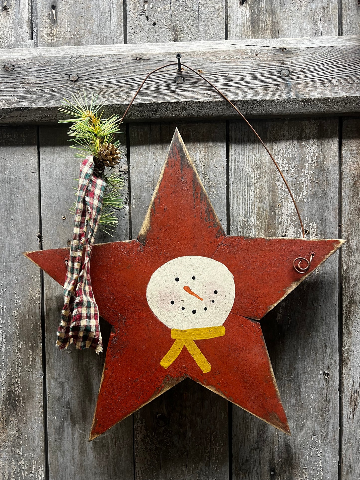 SNOWMAN STAR, Assorted Styles