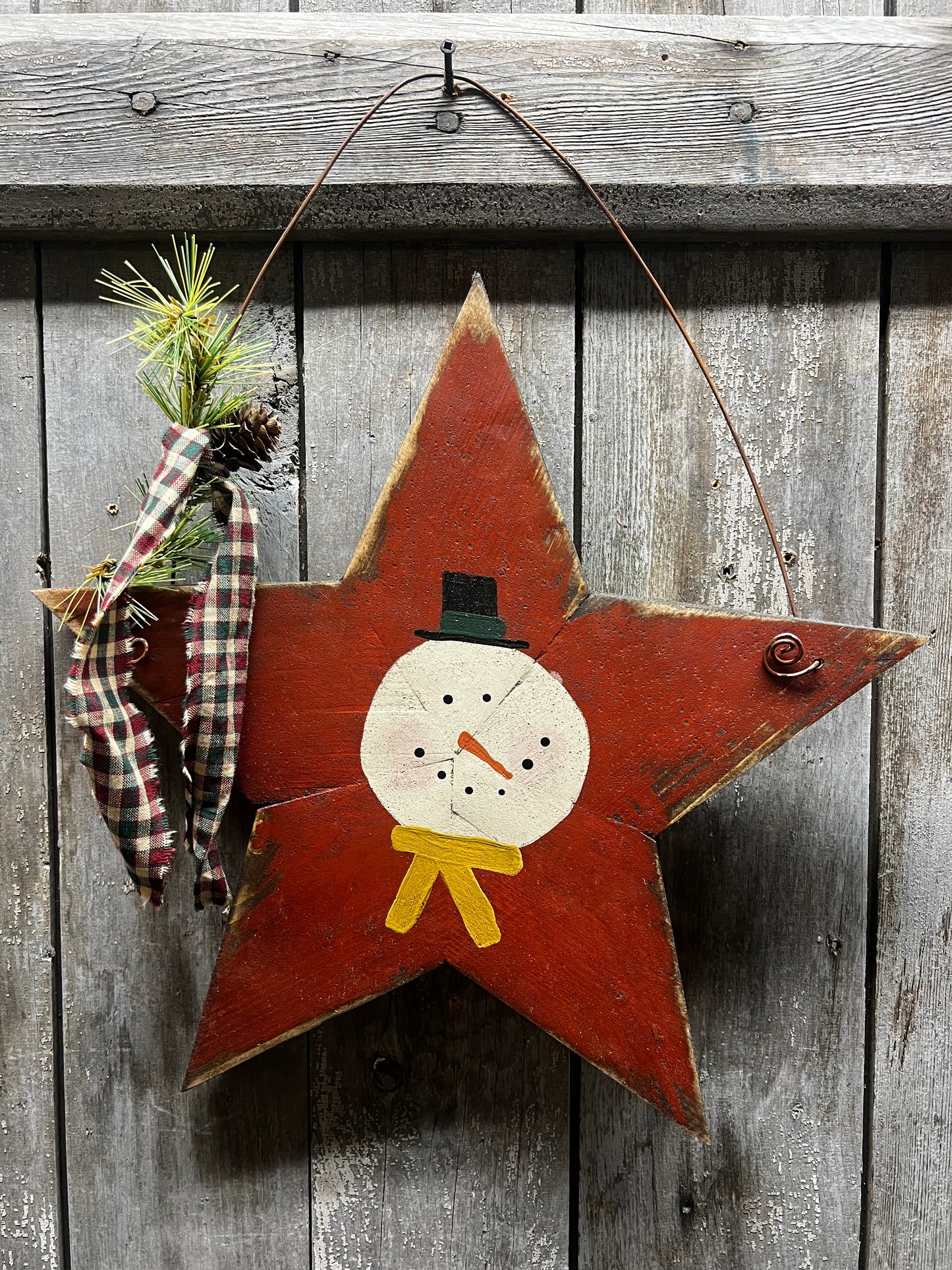 SNOWMAN STAR, Assorted Styles