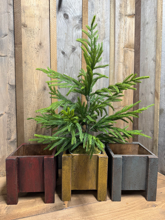 Tree Box, Grungy, SMALL or LARGE