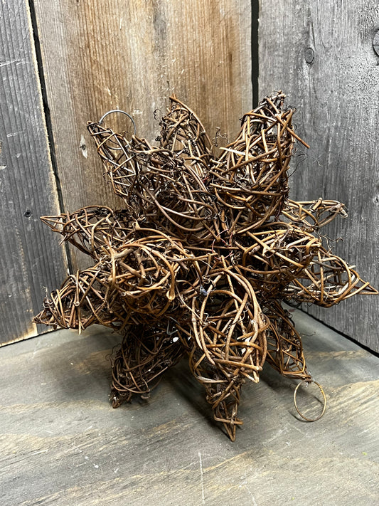 MORAVIAN TWIG STAR, 10”