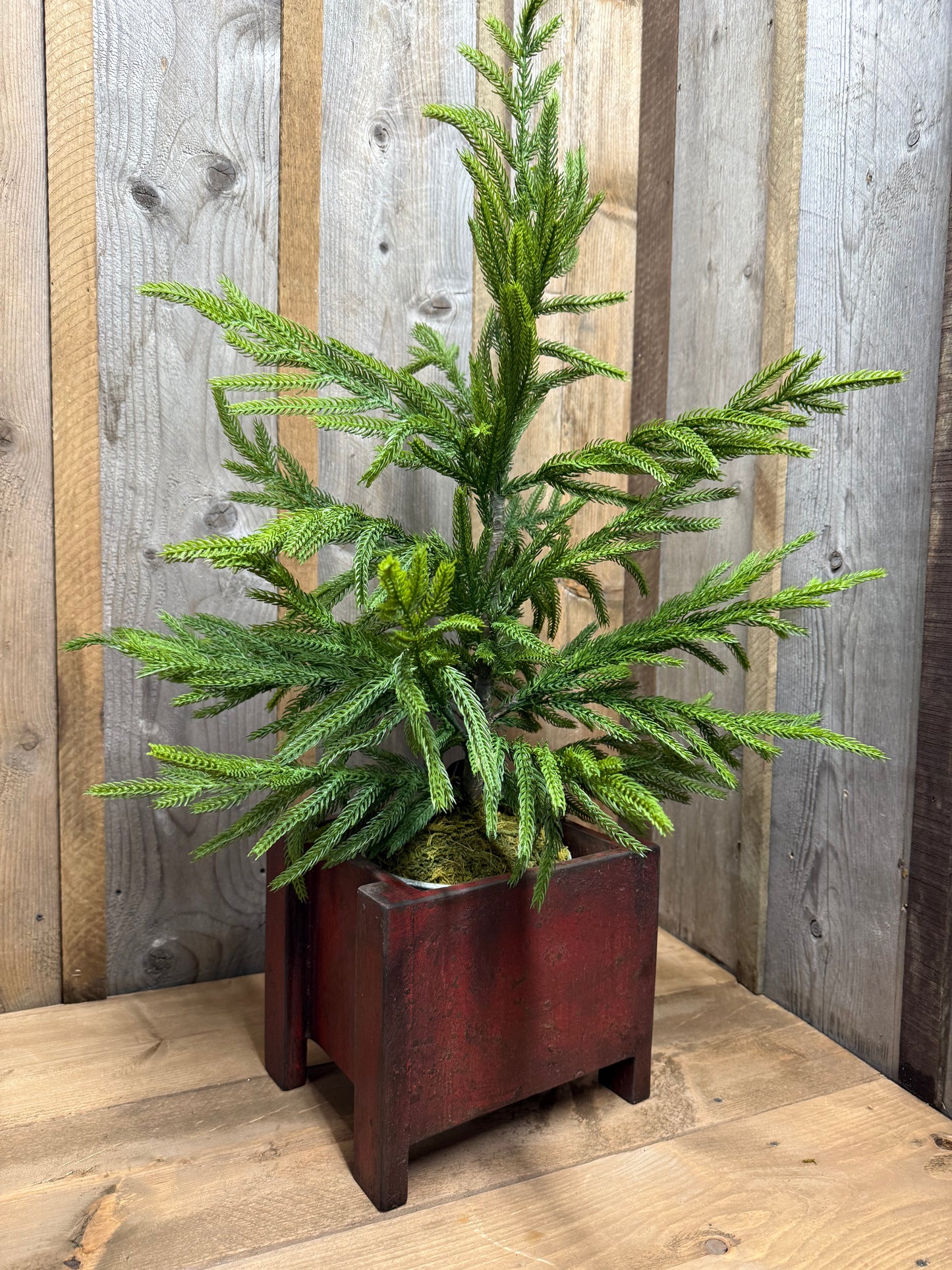 A Tree Box Tree Box, Grungy, SMALL or LARGE – Little Village Primitives