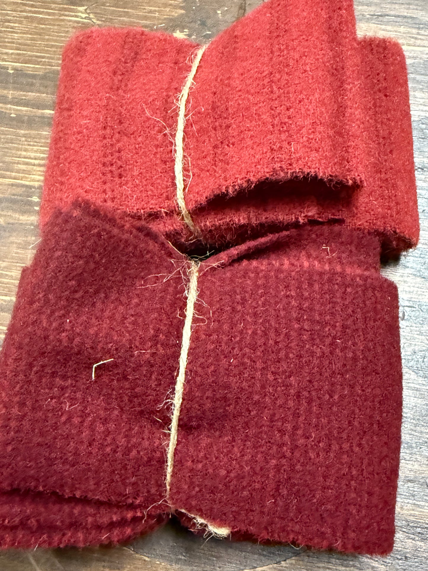 WOOL "RIBBON", Assorted Colors & Sizes