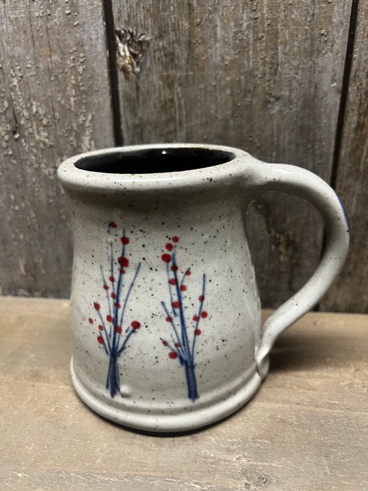 Classic Mug, Rowe Pottery, WINTERBERRY