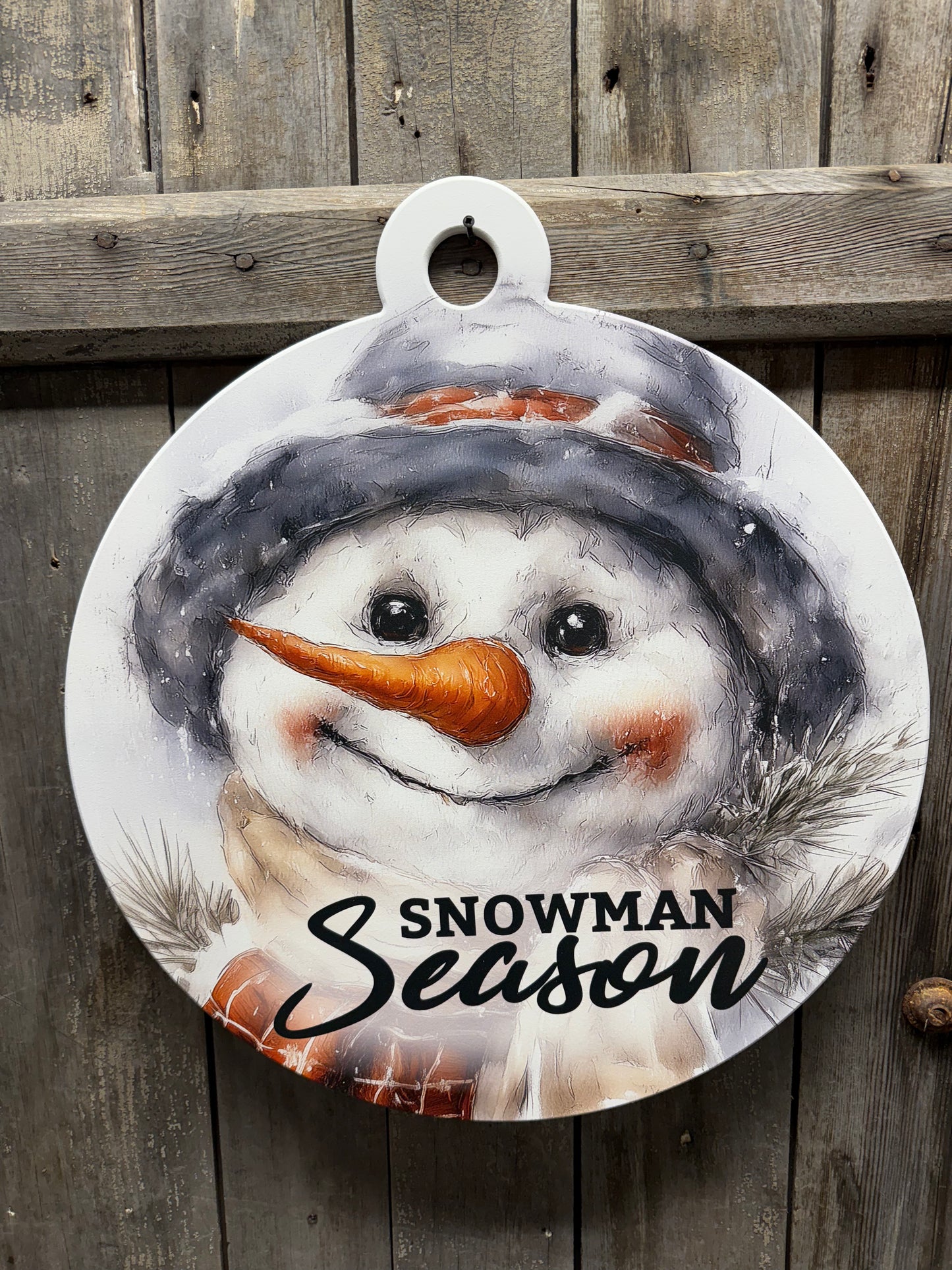 DOOR ROUND, 18", Assorted Designs