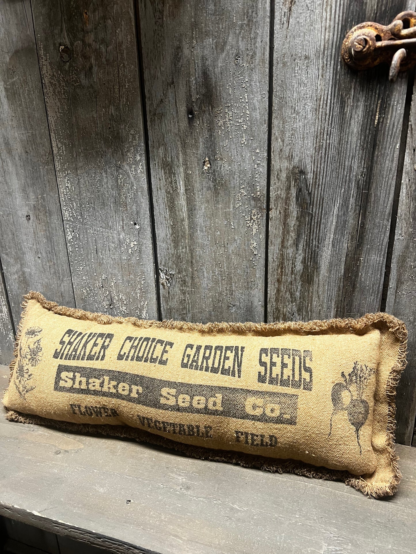 Pillow, Small, 17x7, SHAKER CHOICE SEEDS