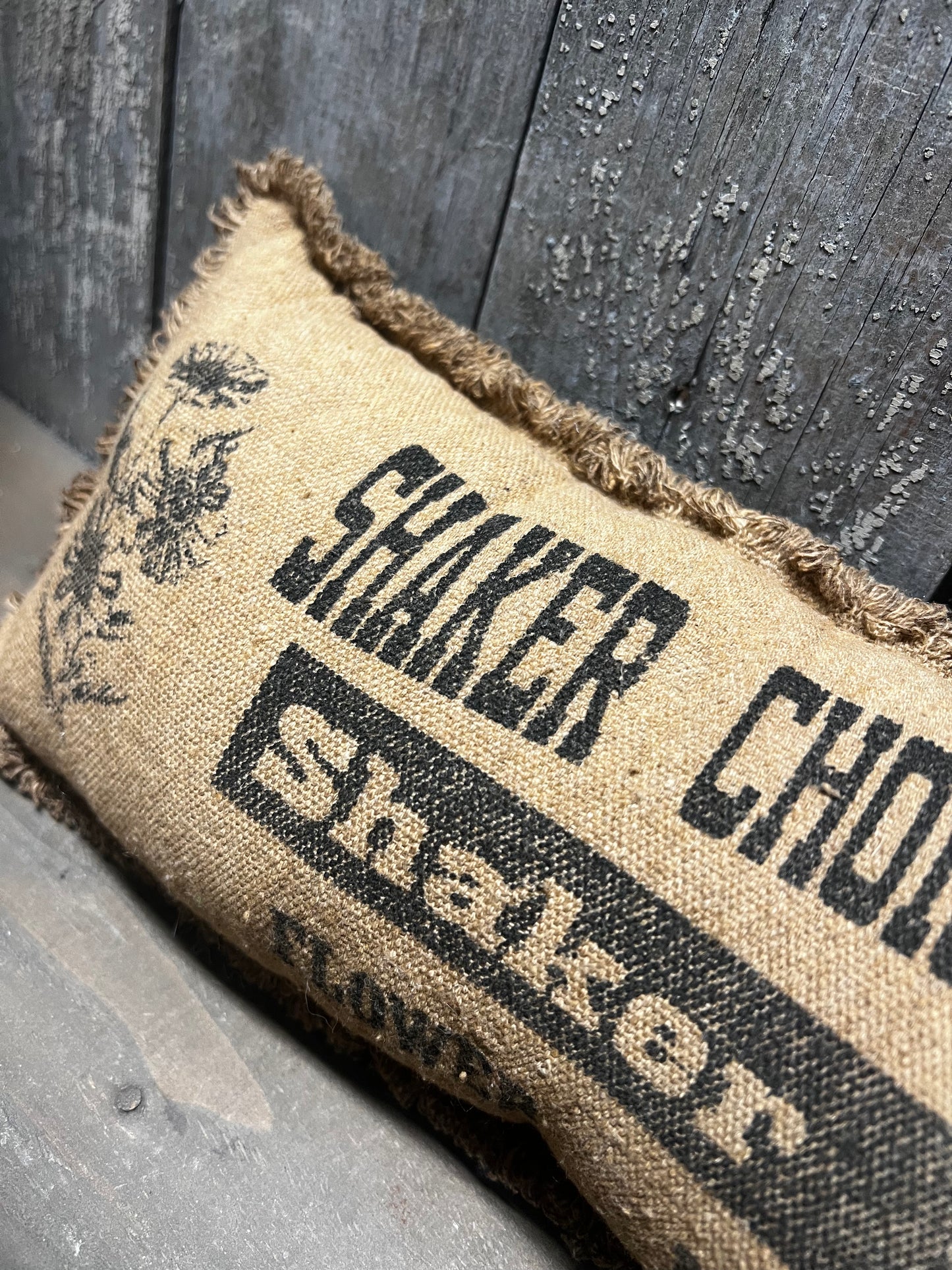 Pillow, Small, 17x7, SHAKER CHOICE SEEDS