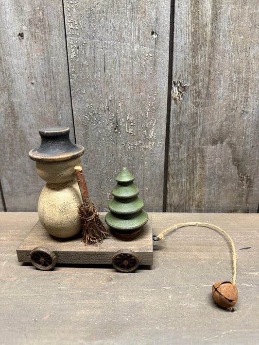 PULL CART, Hand Crafted, Assorted