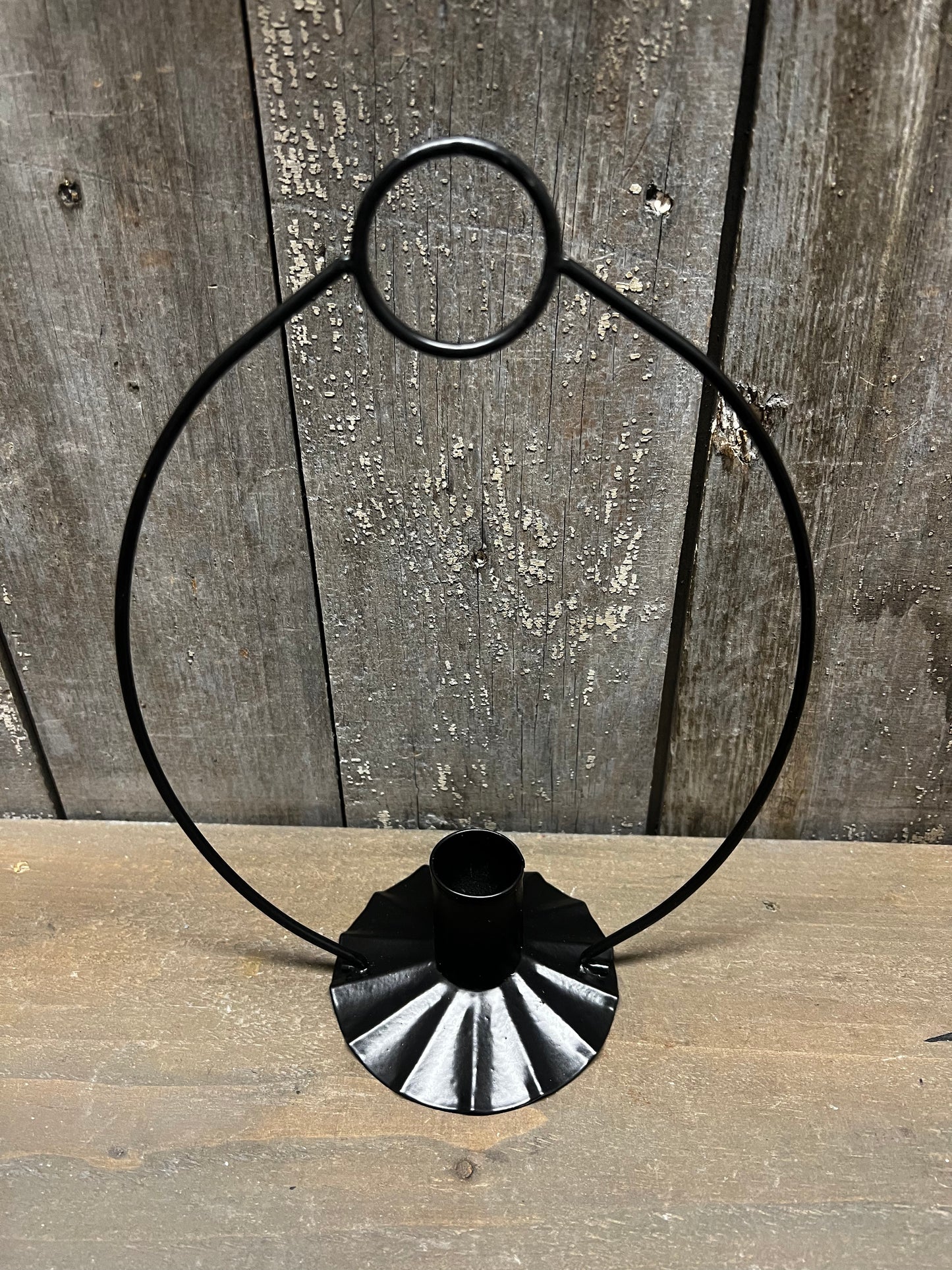 Hanging Candle Holder, RUSTY or BLACK