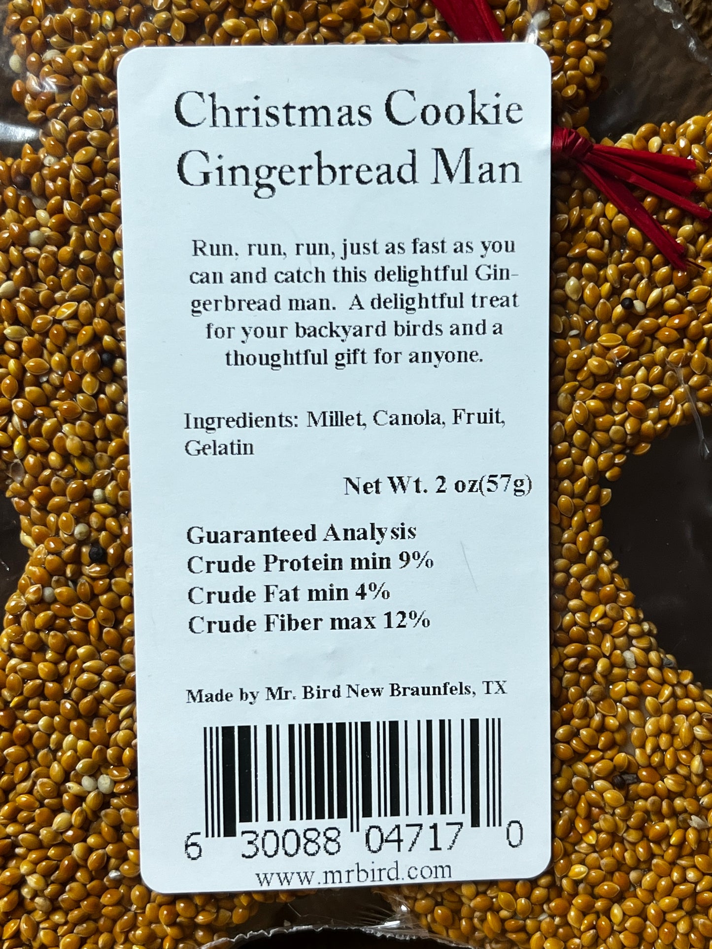 Ornament, GINGERBREAD MAN