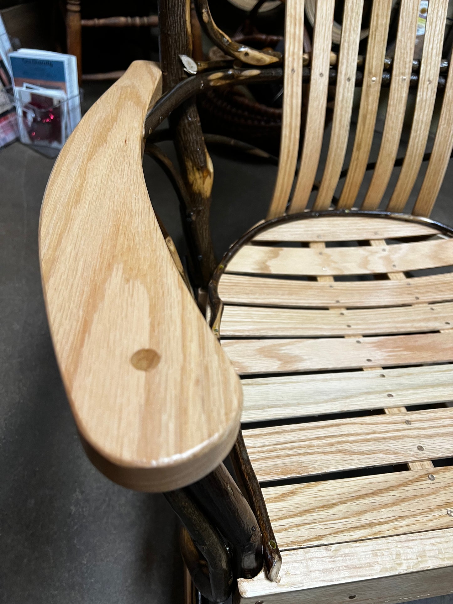 Rocker, PA Made, HICKORY