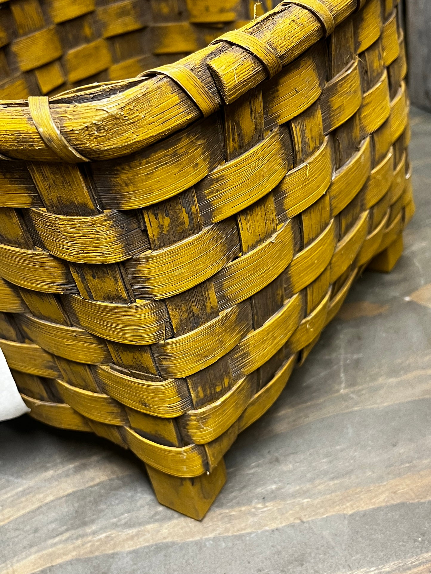 Magazine Basket, BLACK or MUSTARD