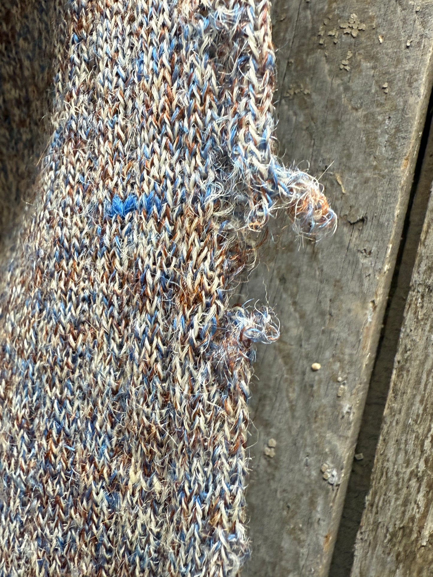 OLD WOOL STOCKINGS, 26", Pair