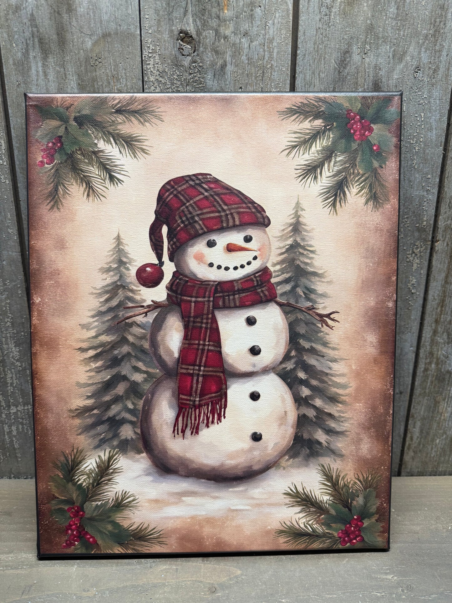 PRIMITIVE CANVAS, 11"x 14", Assorted Designs