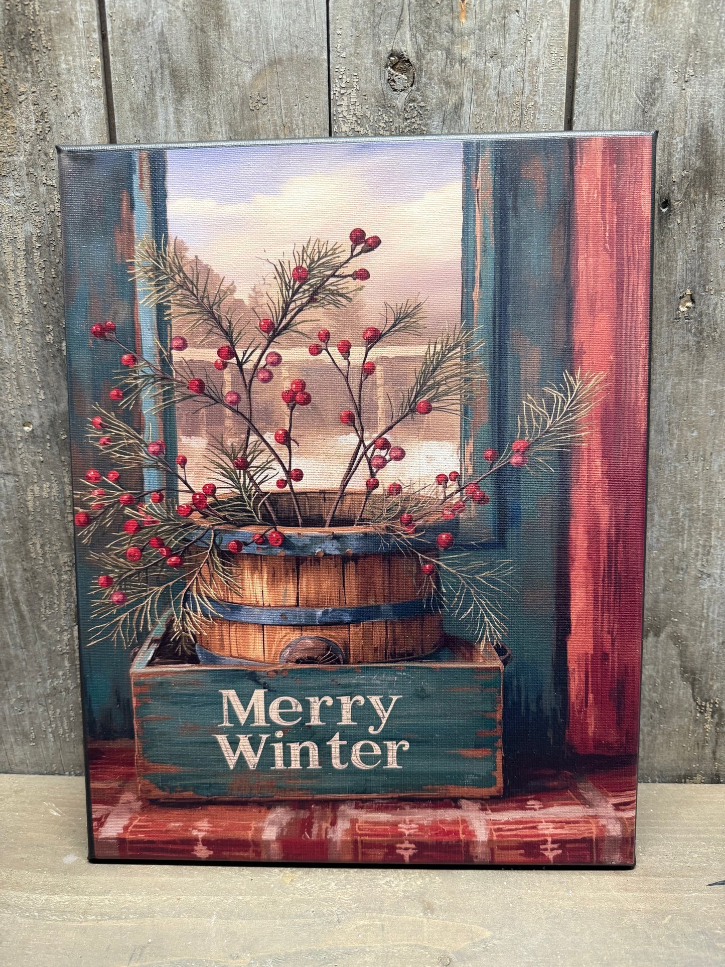 PRIMITIVE CANVAS, 11"x 14", Assorted Designs