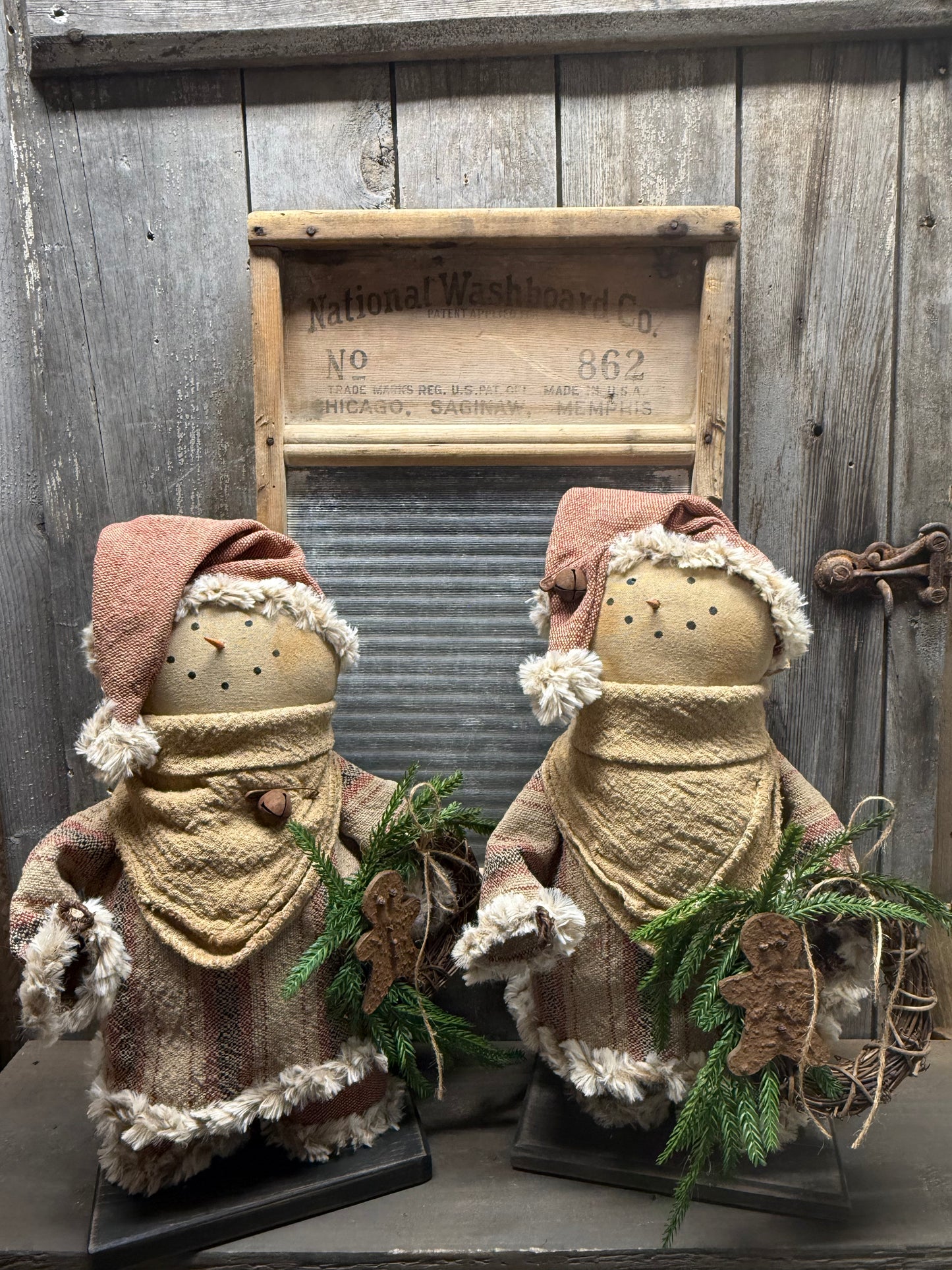 SILAS, 17", Handmade, Snowman