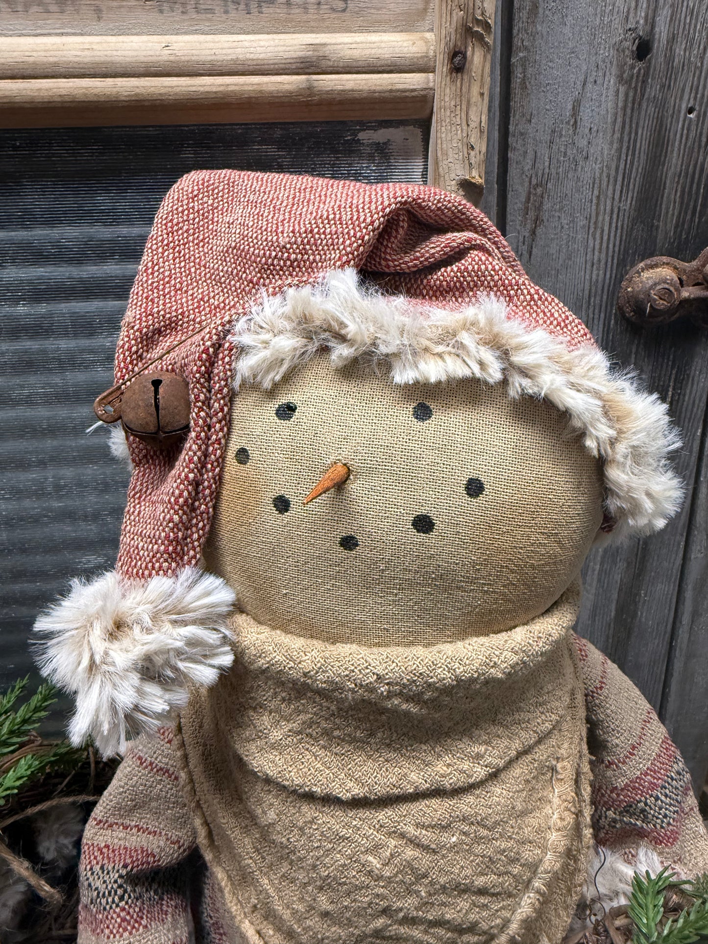 SILAS, 17", Handmade, Snowman
