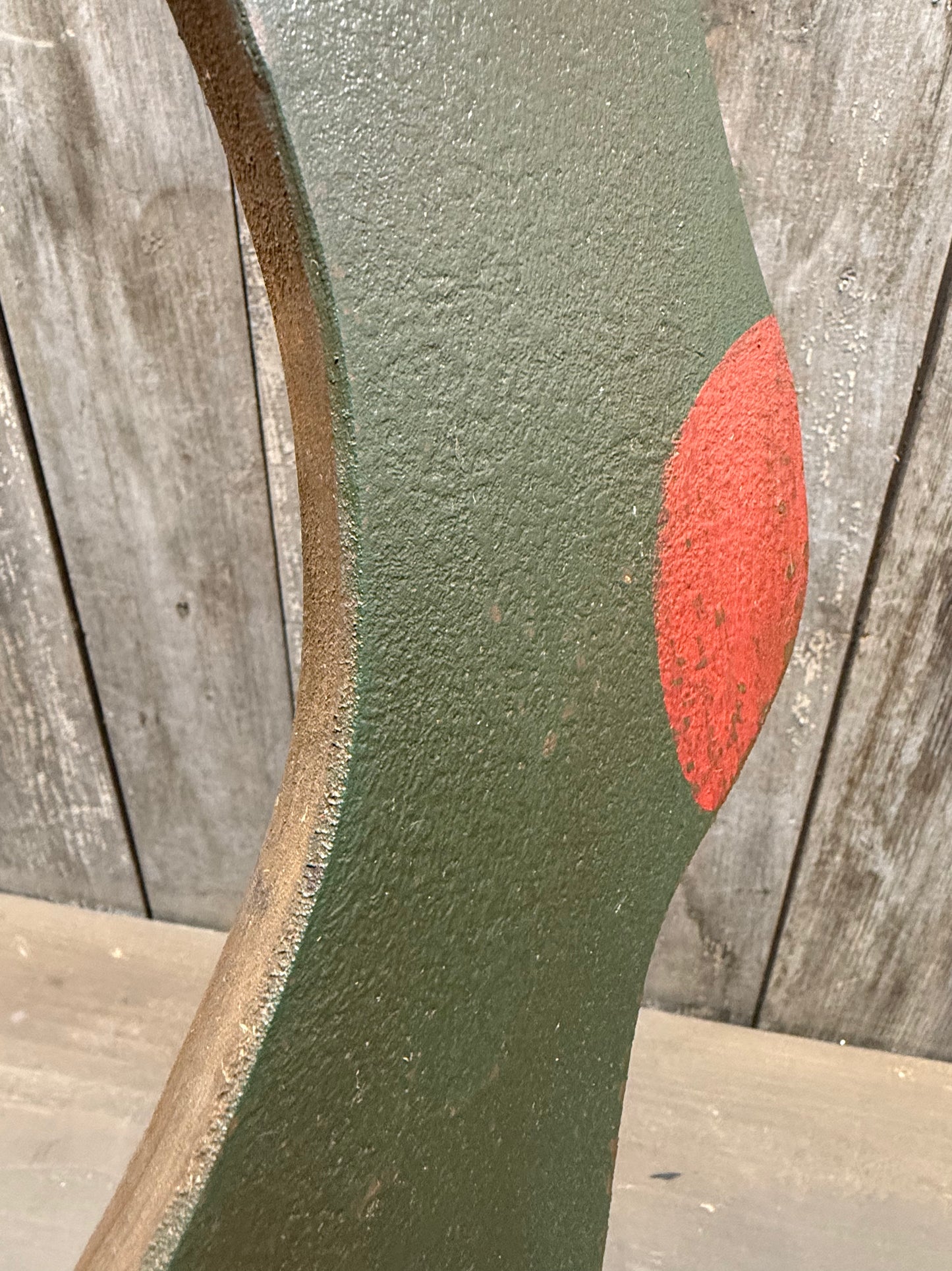 Wood Stocking , GREEN