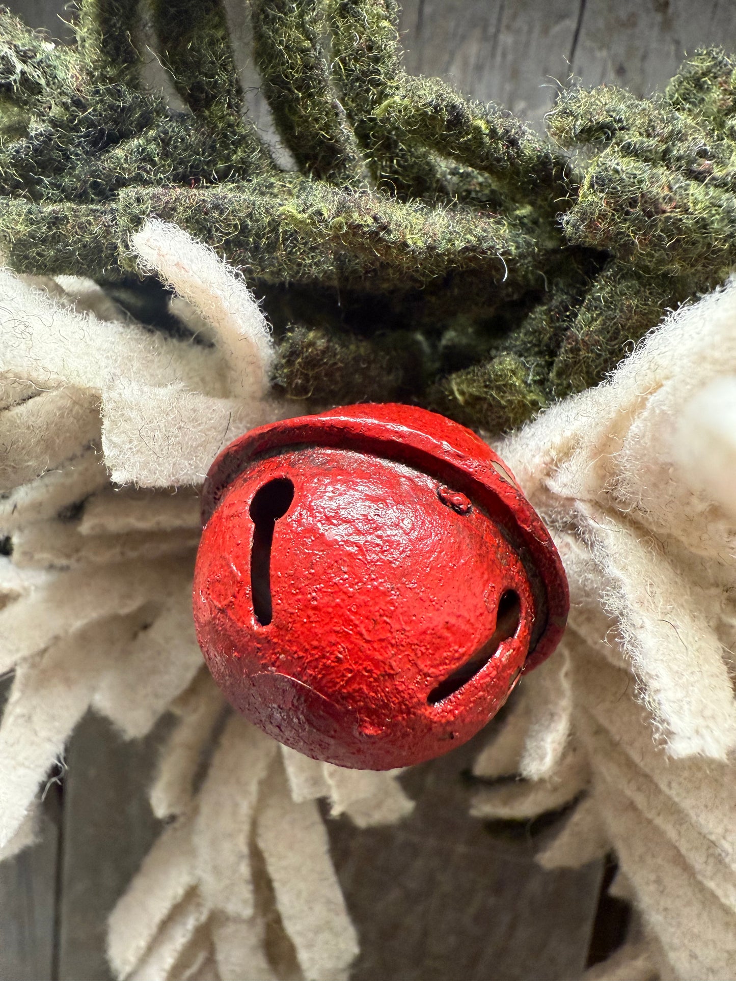 Wool Wreath, 15", ASSORTED STYLES