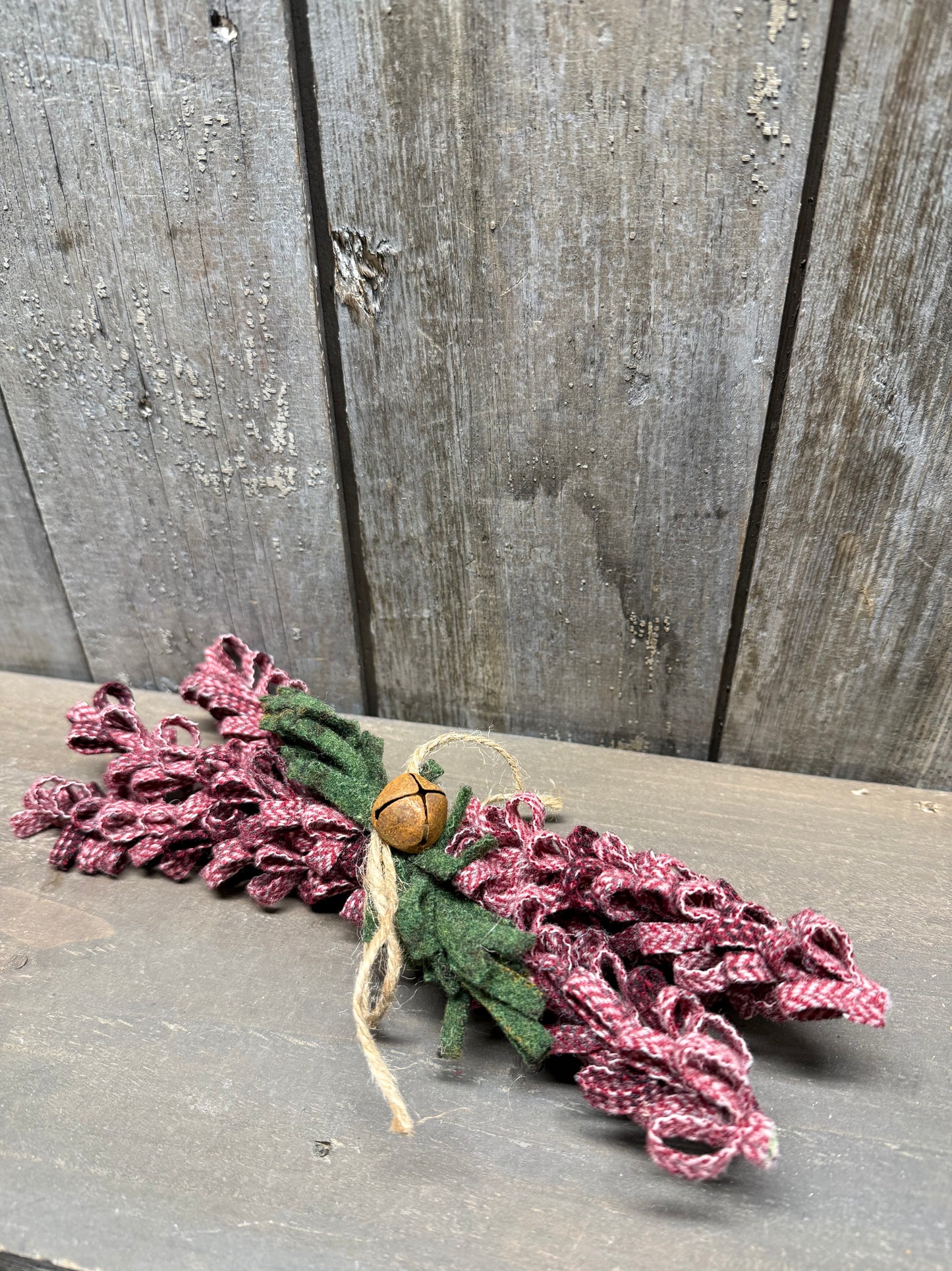 Wool "Candy", CANDY CANES or PEPPERMINT STICKS