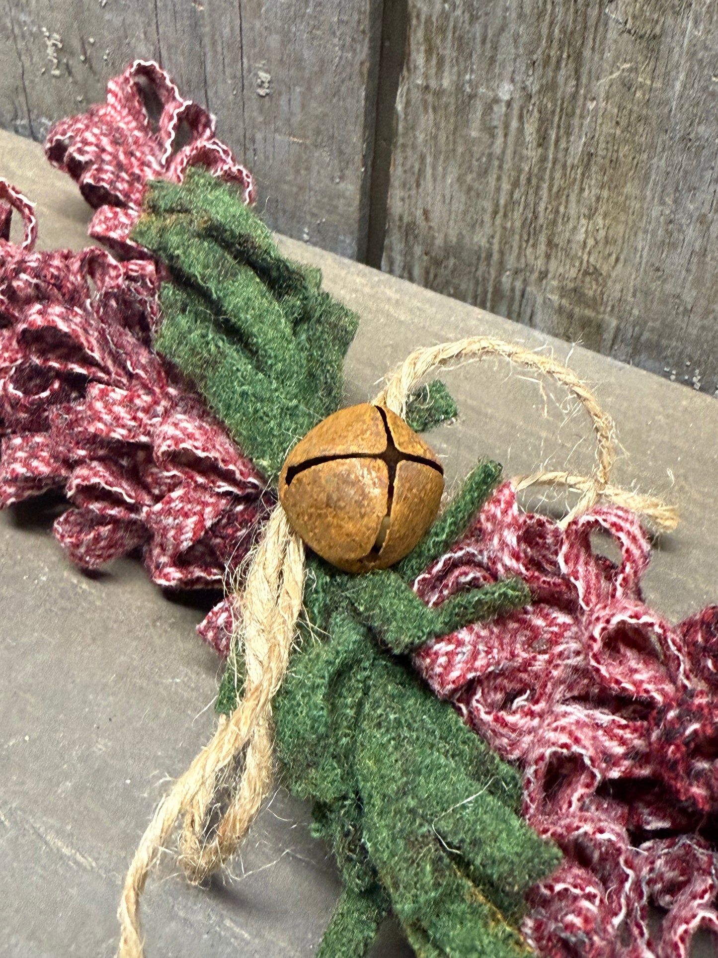 Wool "Candy", CANDY CANES or PEPPERMINT STICKS