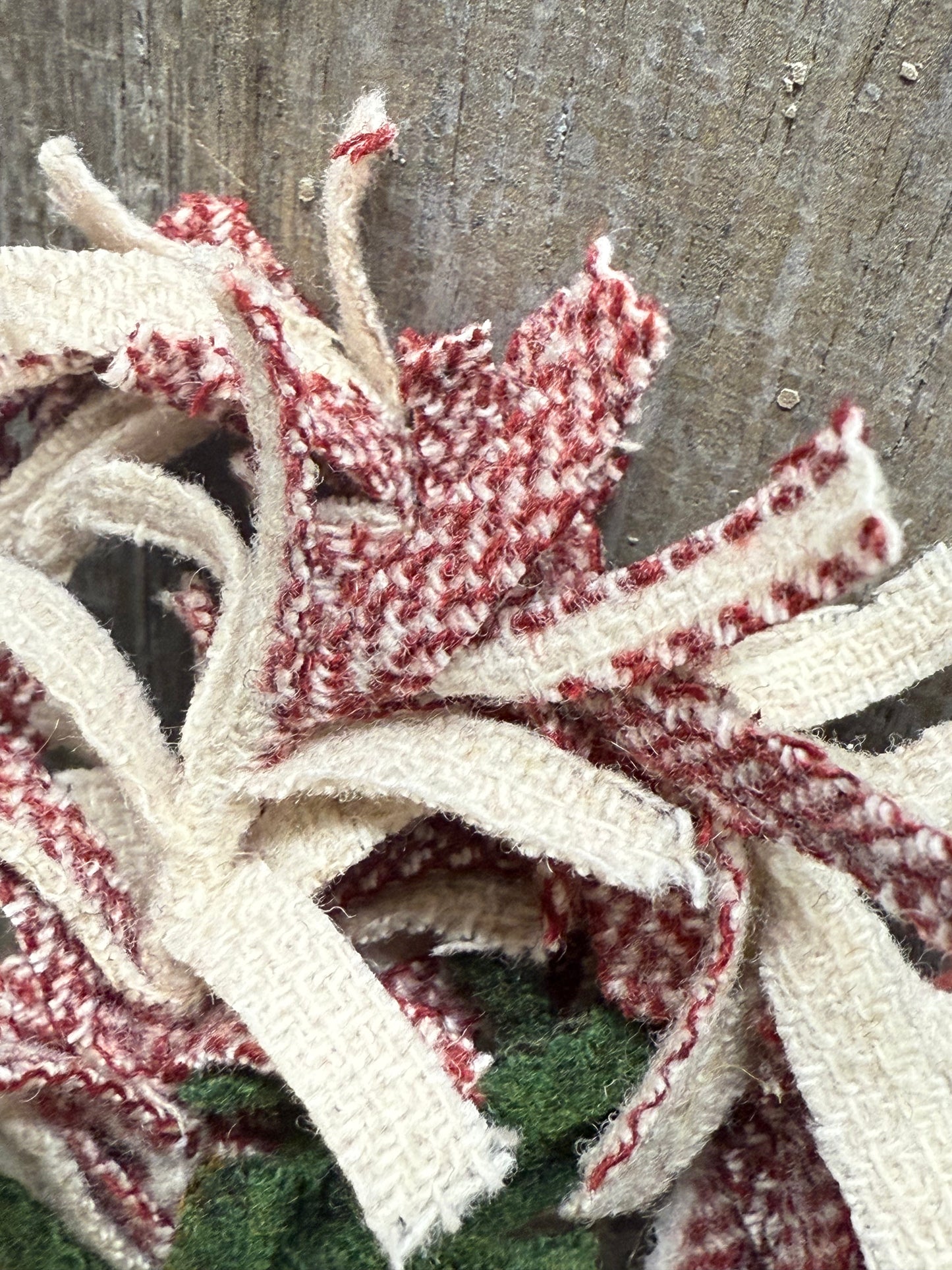 Wool "Candy", CANDY CANES or PEPPERMINT STICKS