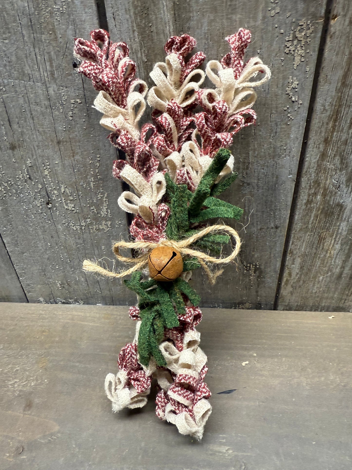 Wool "Candy", CANDY CANES or PEPPERMINT STICKS