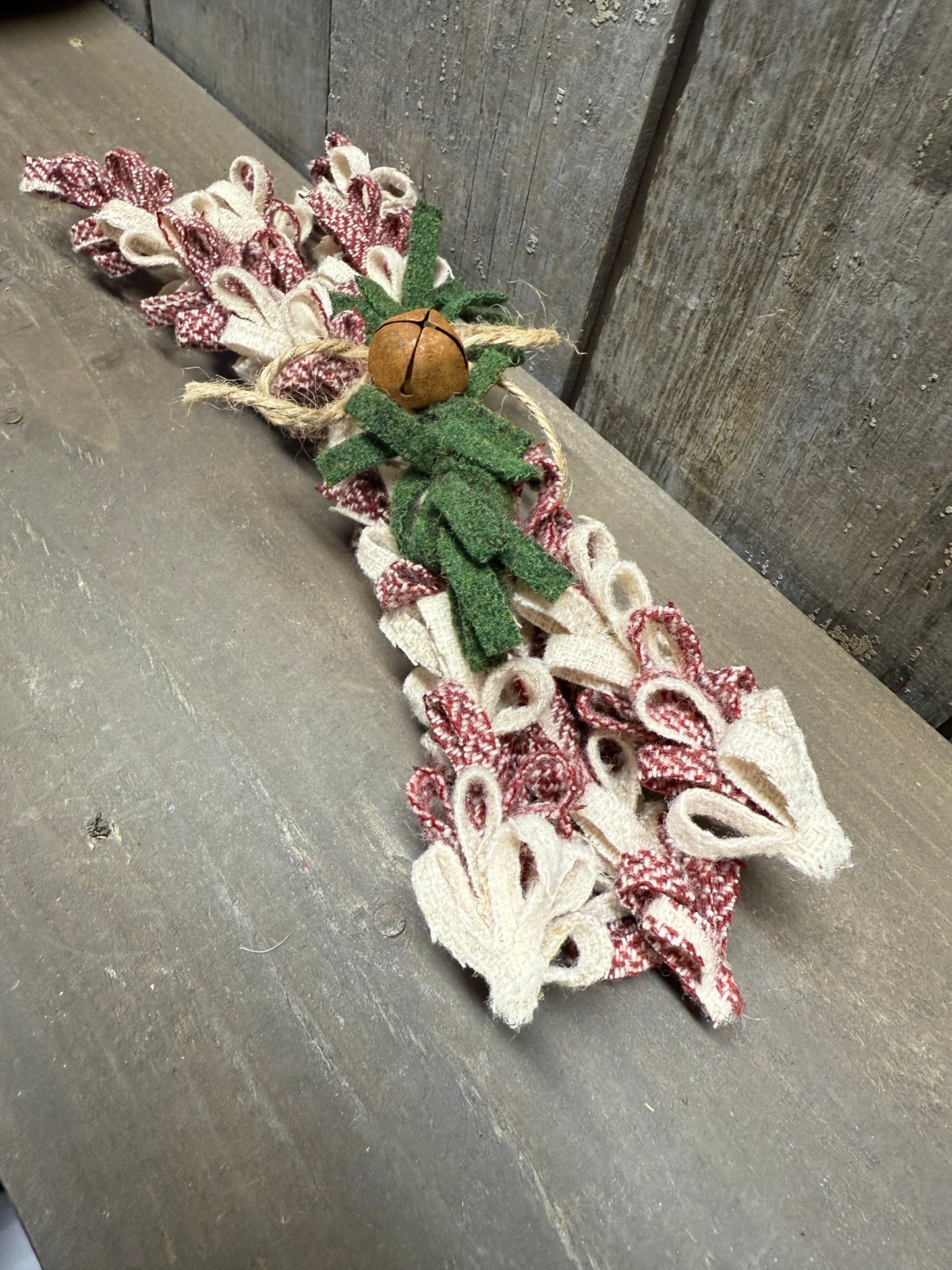 Wool "Candy", CANDY CANES or PEPPERMINT STICKS