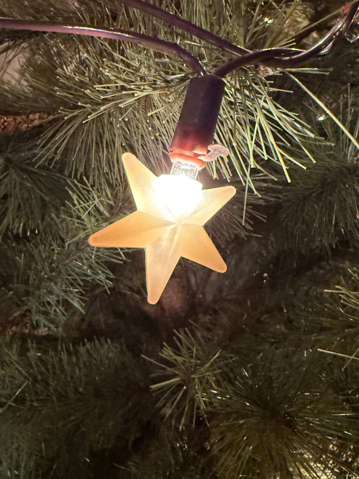 Bulb Covers, Set/24, MINI SILICONE STARS