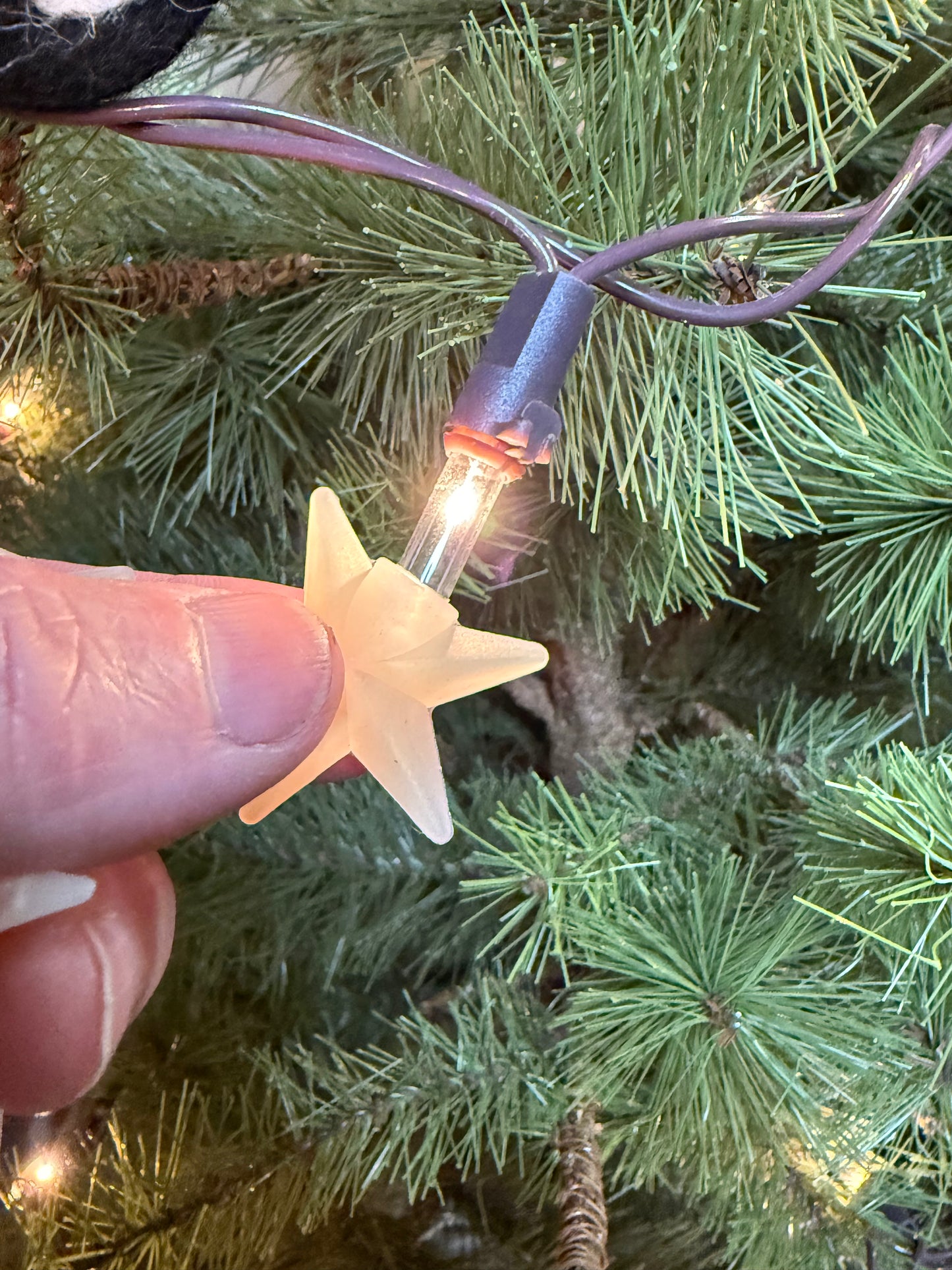 Bulb Covers, Set/24, MINI SILICONE STARS