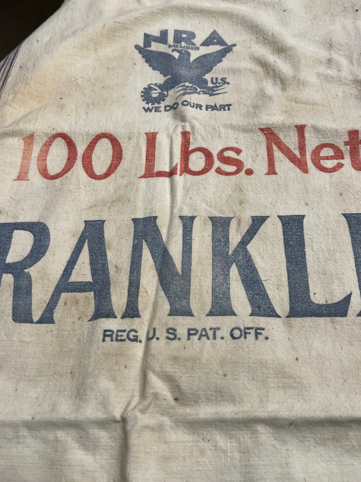 Sack, FRANKLIN CANE SUGAR