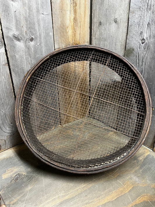 Seed/Grain Sieve, OUT OF ROUND