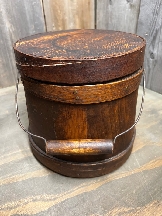 Firkin/Sugar Bucket, 2 BENTWOOD BANDS