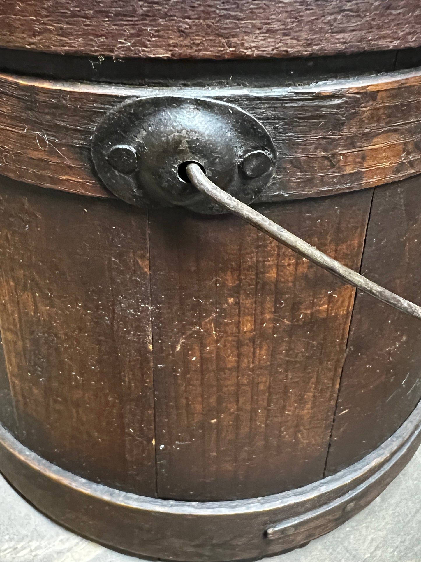 Firkin/Sugar Bucket, 2 BENTWOOD BANDS