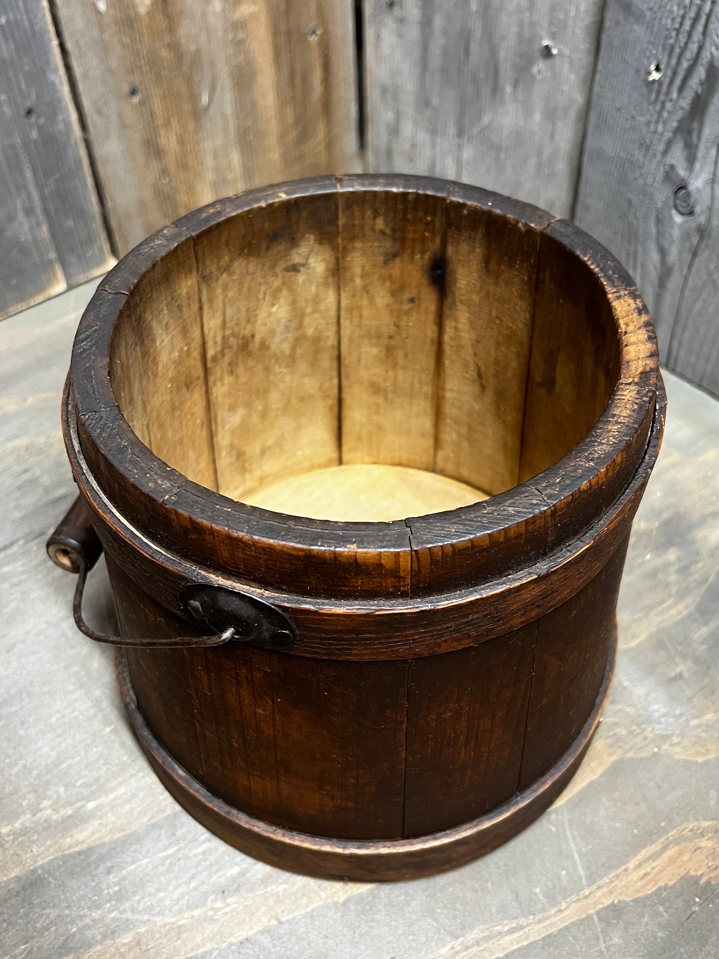 Firkin/Sugar Bucket, 2 BENTWOOD BANDS