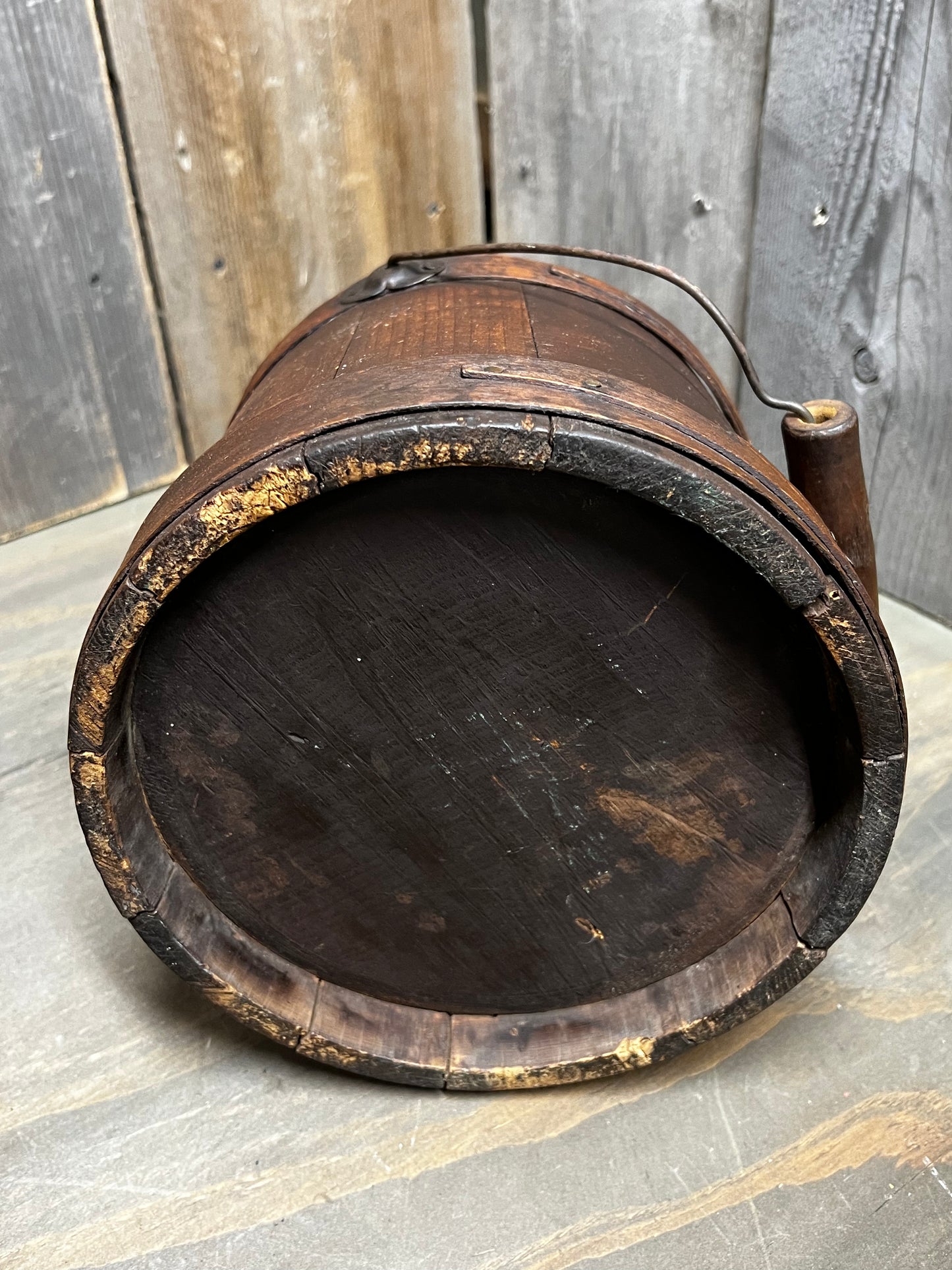 Firkin/Sugar Bucket, 2 BENTWOOD BANDS