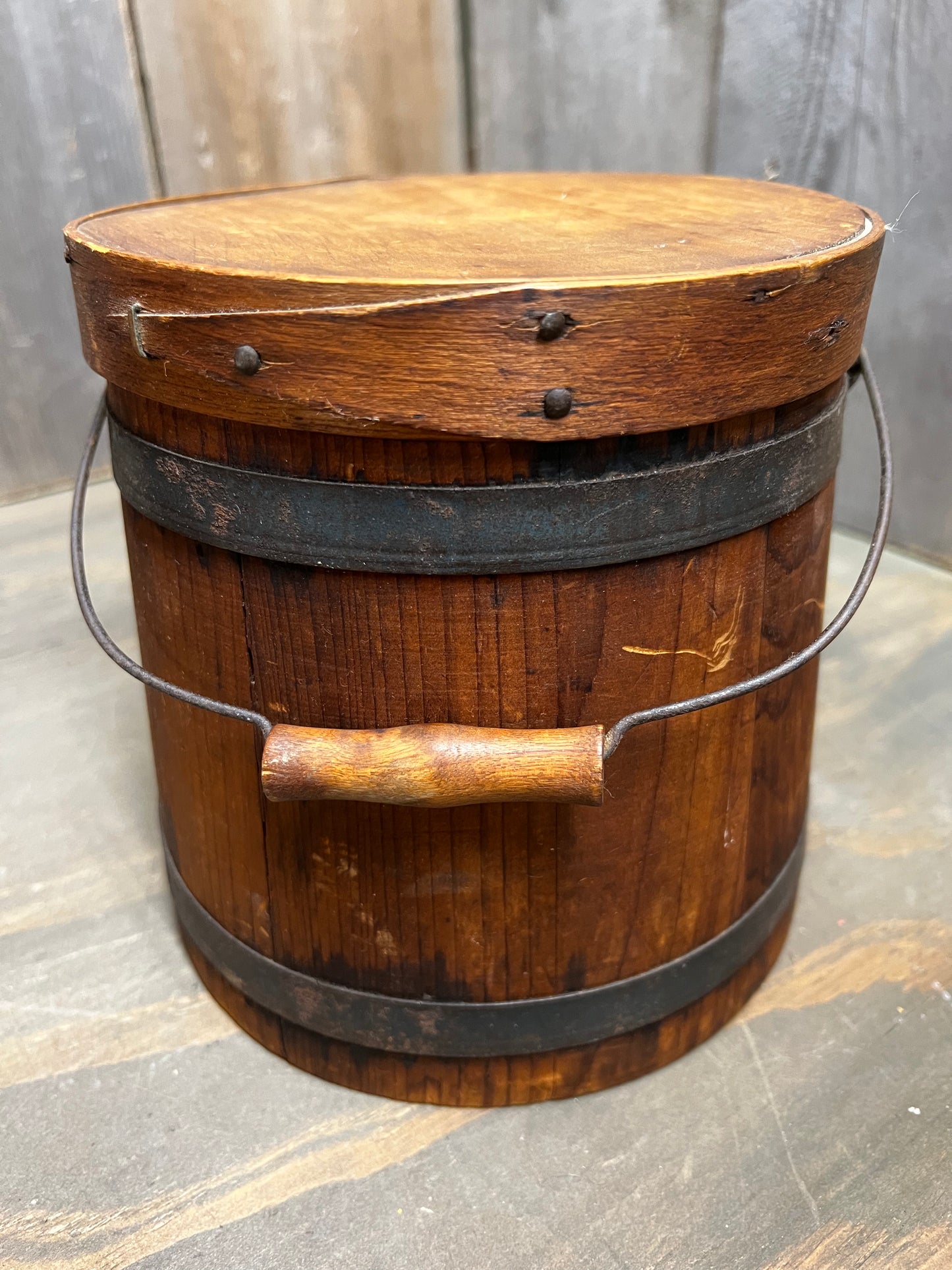 Firkin/Sugar Bucket, WIRE BANDS