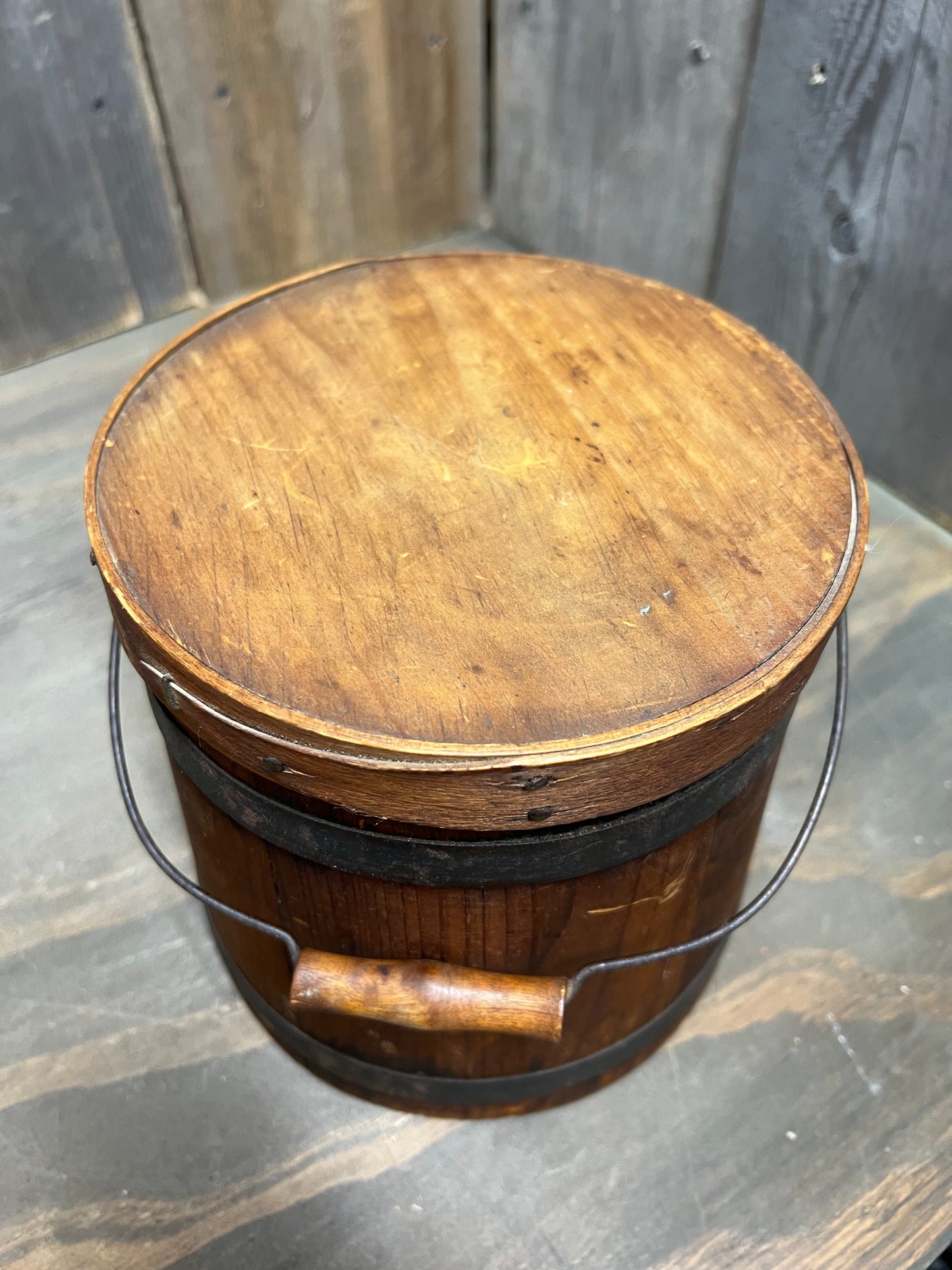 Firkin/Sugar Bucket, WIRE BANDS