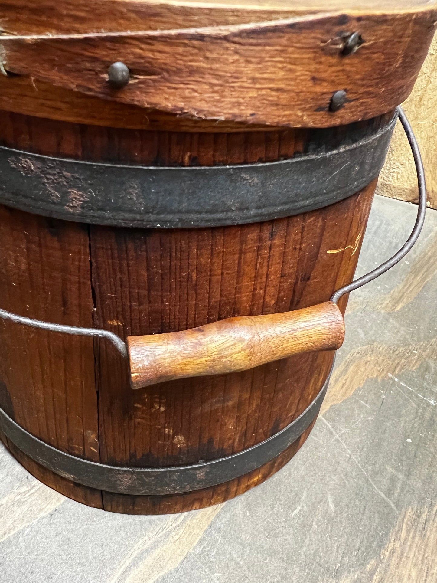 Firkin/Sugar Bucket, WIRE BANDS