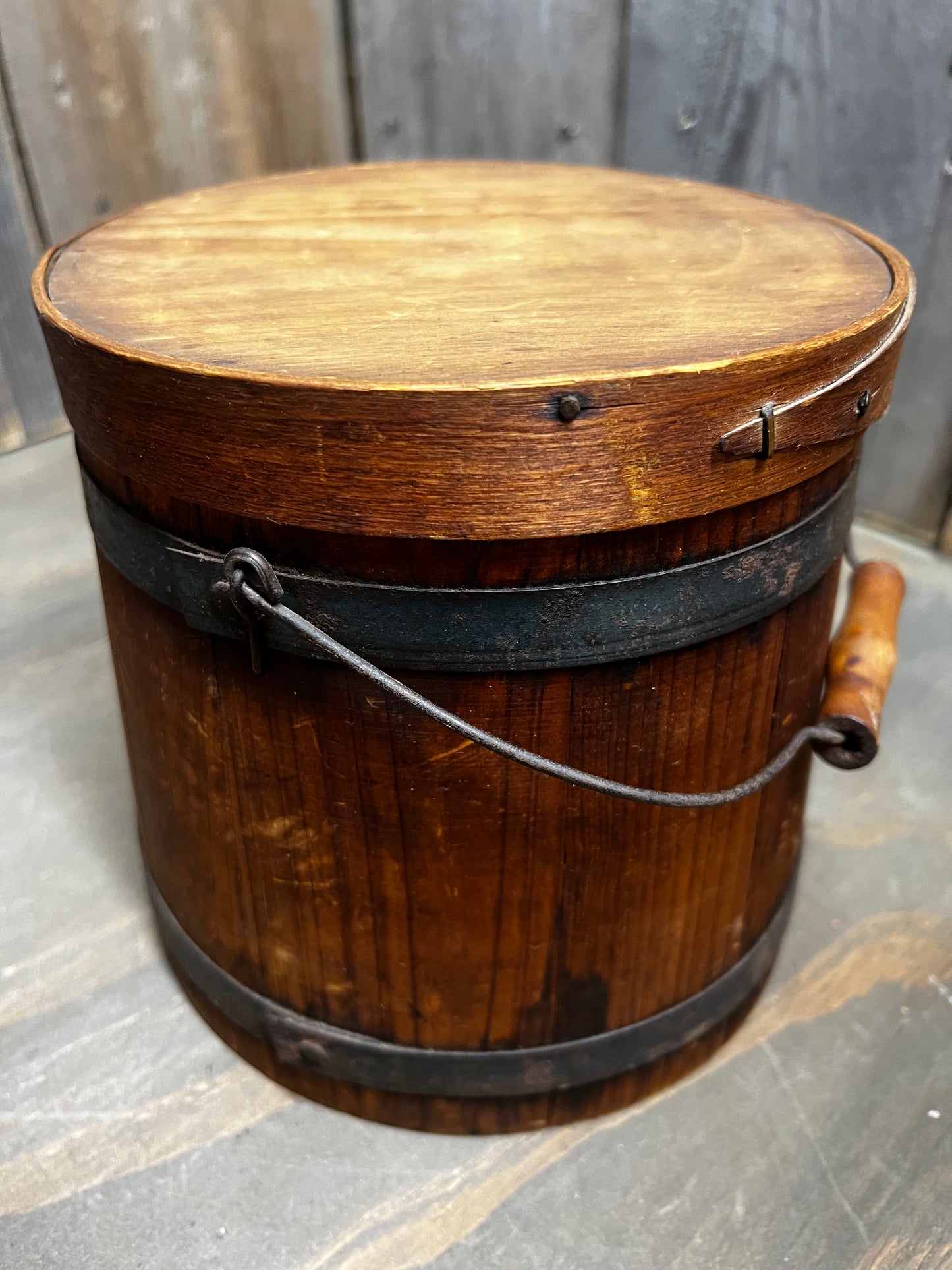 Firkin/Sugar Bucket, WIRE BANDS