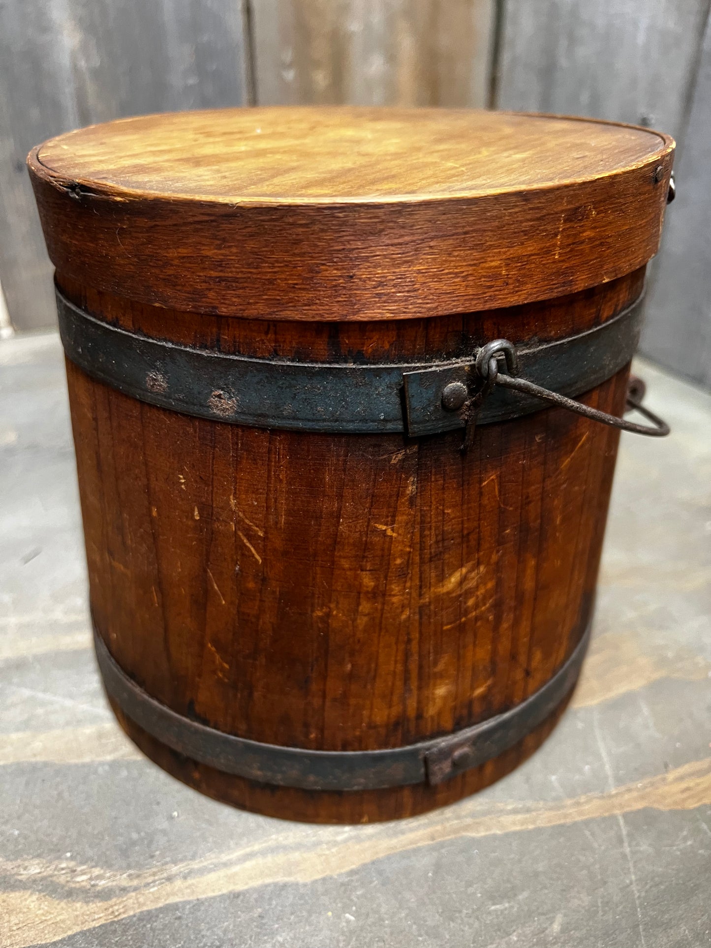 Firkin/Sugar Bucket, WIRE BANDS