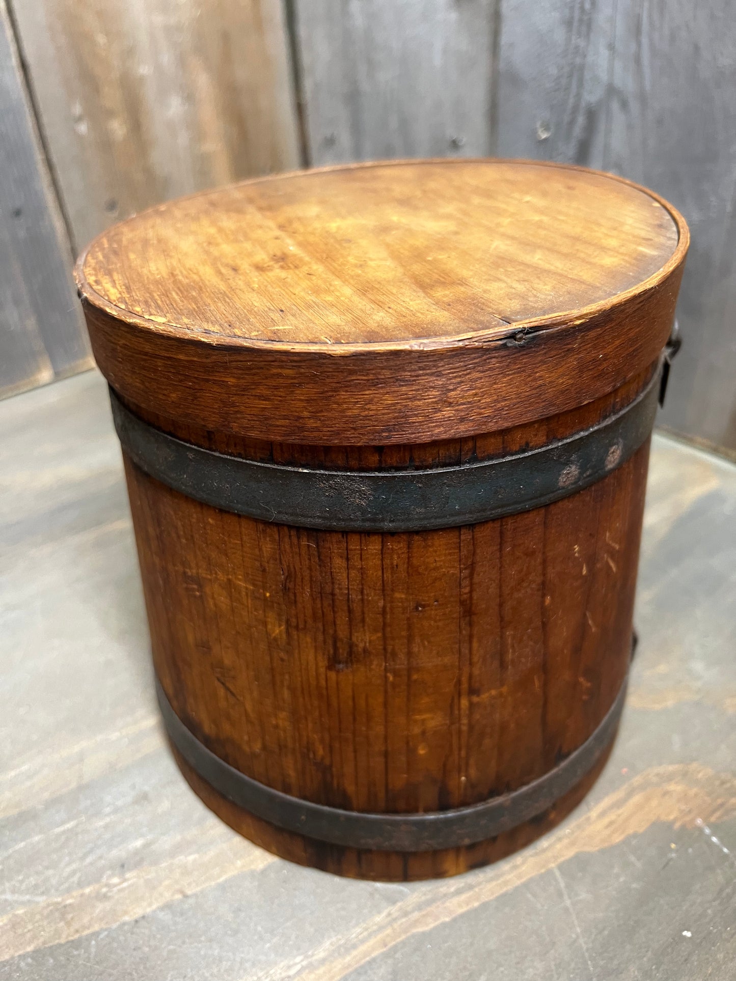 Firkin/Sugar Bucket, WIRE BANDS